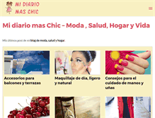 Tablet Screenshot of midiariomaschic.com